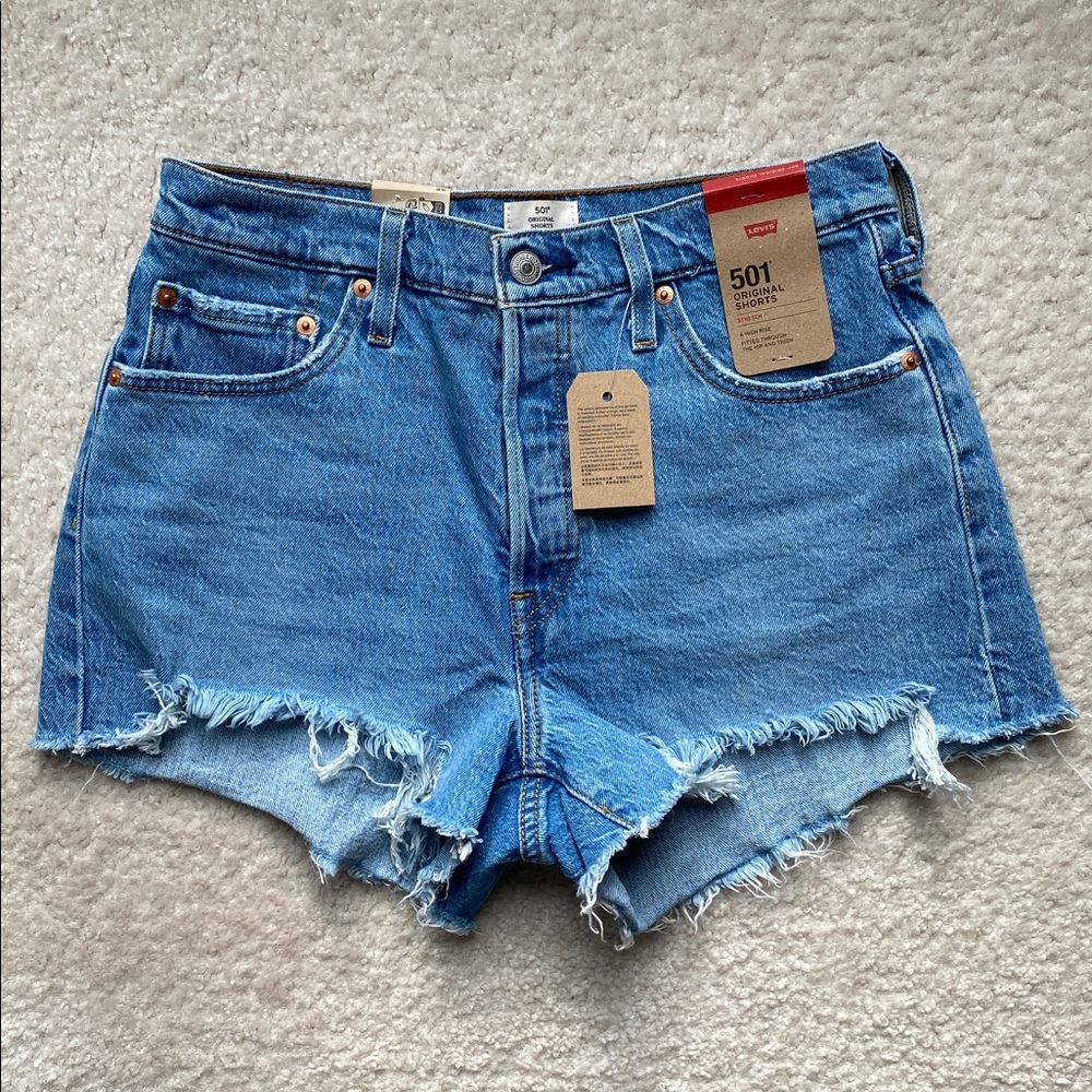 Levi's 501 Original Stretch Jean Shorts Jazz Solo